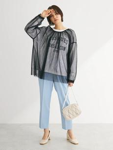 きれいシルエットパンツ(とろみテーパード) きれいシルエットパンツ(とろみテーパード)